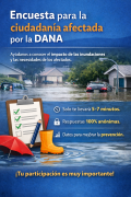 Encuesta para la ciudadanía afectada por la DANA
